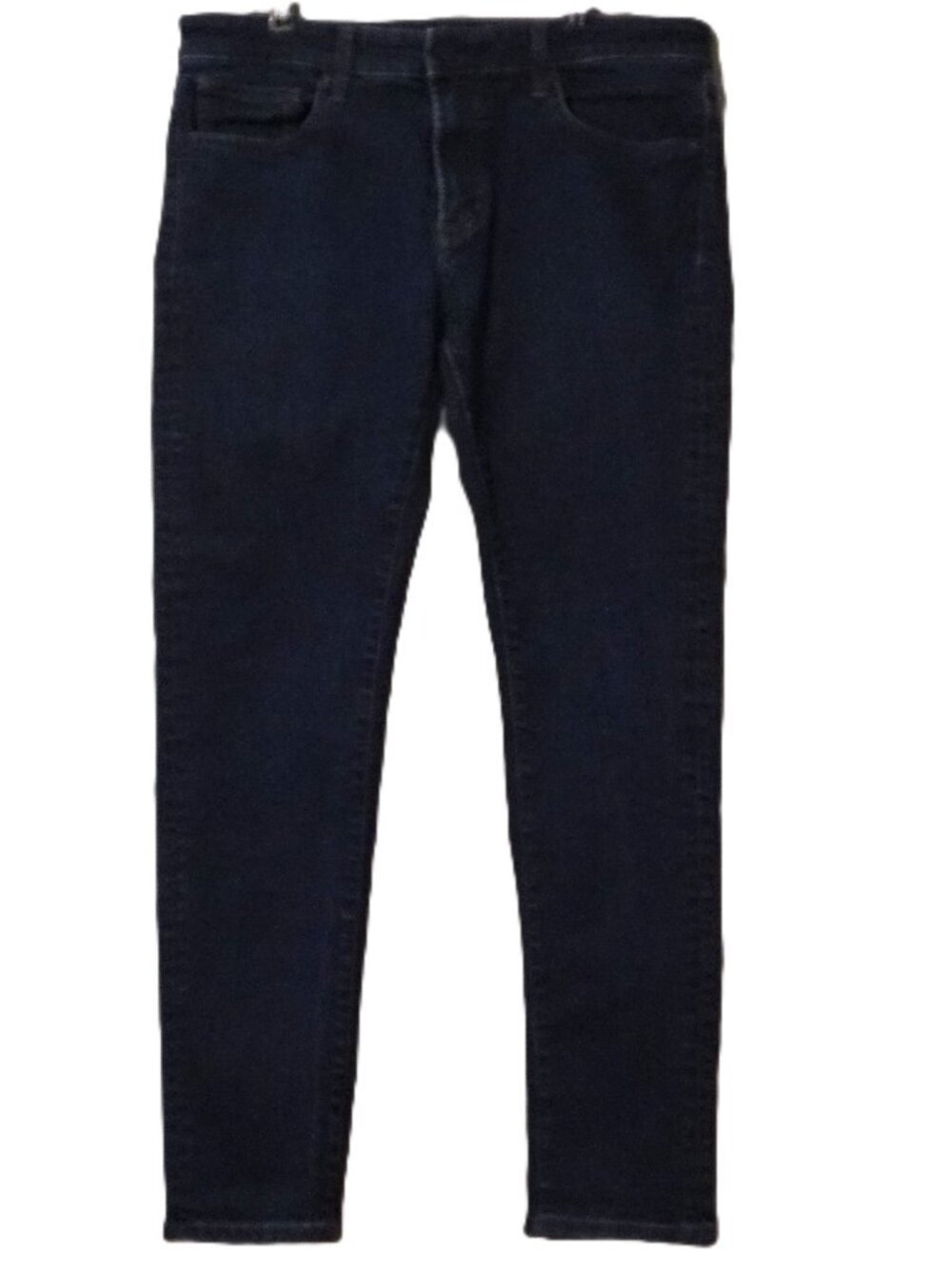 UniQlo Jeans Dark Wash Skinny Tapered Low Rise Ultra Stretch Women’s Size 33
